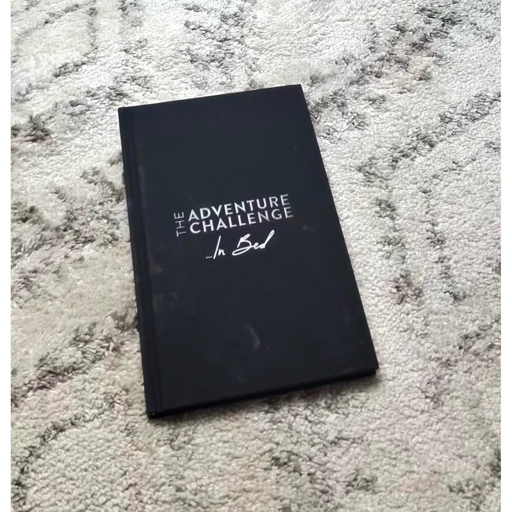 The Adventure Challenge In Bed Edition Scratch Off Couples Date Night Book Black